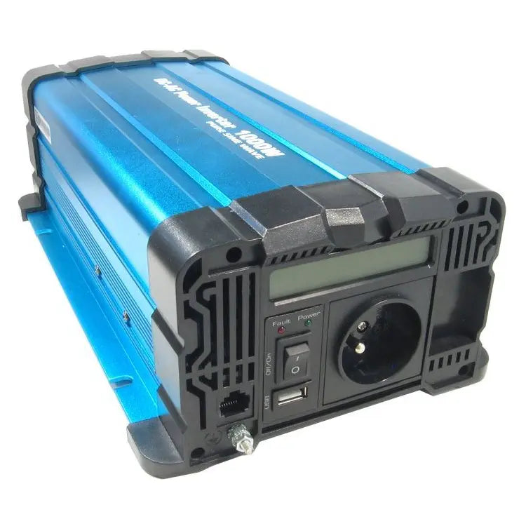 Menič napätia 24V / 230V 1000W, čistá sínusoida
