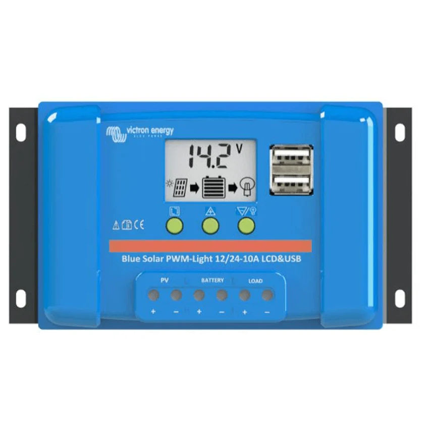PWM regulátor Victron Energy BlueSolar-LCD&USB 10A