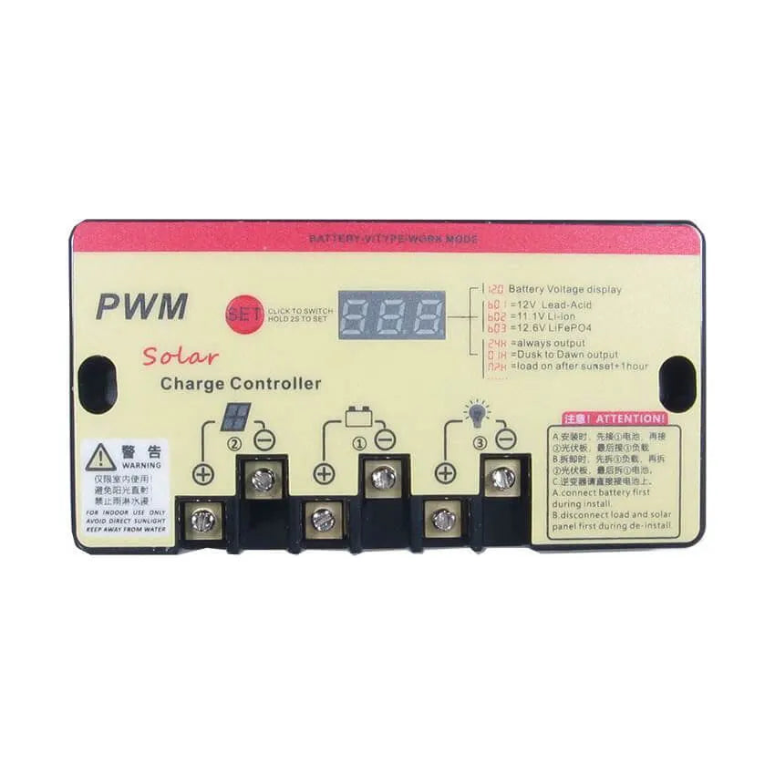 Solárny regulátor PWM KTN-B 12/24V 20A