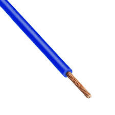Vodič ohybný H07V-K 1x1,5 tmavomodrý RAL5002 pvc - 1m