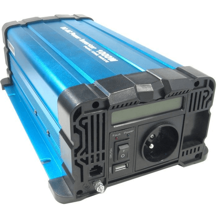 Menič napätia 24V / 230V 1000W, čistá sínusoida, Solarvertech FS1000