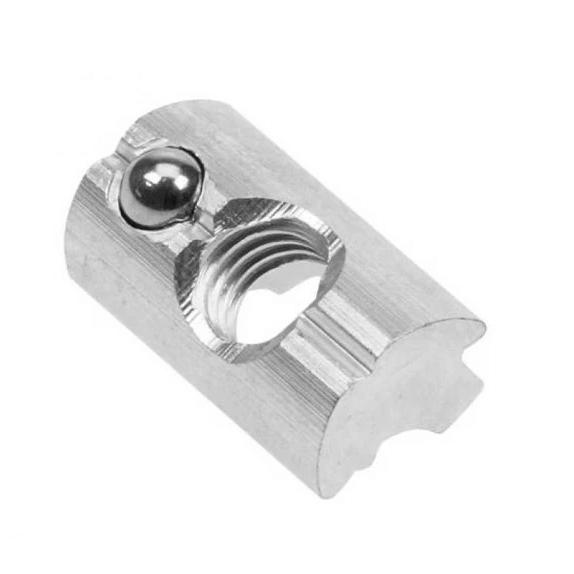 Koncový úchyt čierny 30mm