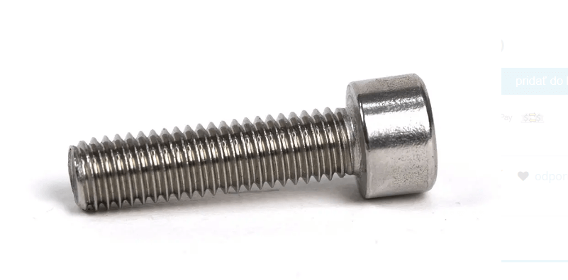 Koncový úchyt čierny 30mm