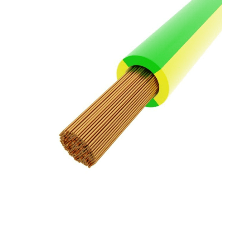 Uzemňovací kábel 6mm2 – 1m