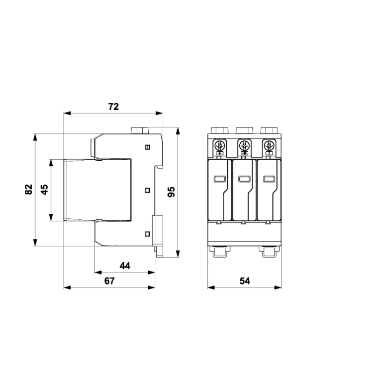Zvodič prepätia SLP-PV1000 V/Y