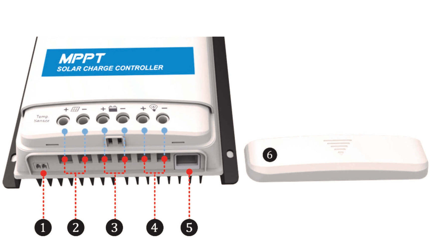 MPPT regulátor EPsolar 150VDC/ 40A série XTRA - 12/24/48V