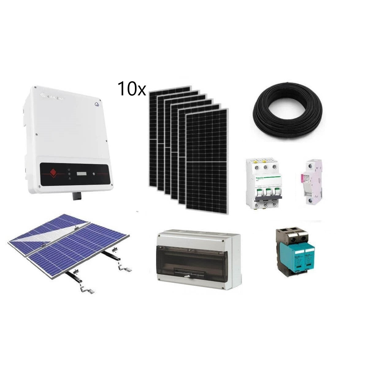 On-grid 5kW GoodWe solárny systém -3f