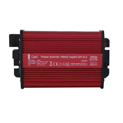 Menič napätia Geti 300W 12V - Modifikovaná sínus.
