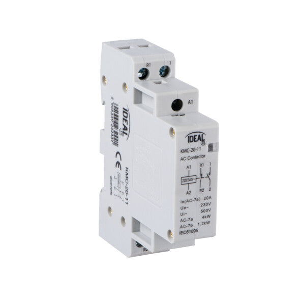 Stykač modulárny IDEAL KMC-20-11, 230VAC/20A